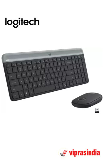 Keyboard Mouse Wireless logitech SLIM COMBO MK470