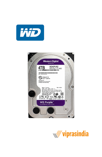 Hard Drive WD 4TB Purple Surveillance Sata	