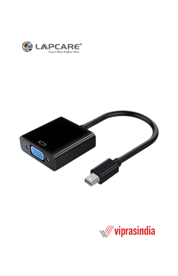 Cable Lapcare Mini DP to VGA converter with 20cm LOIOMD8305	