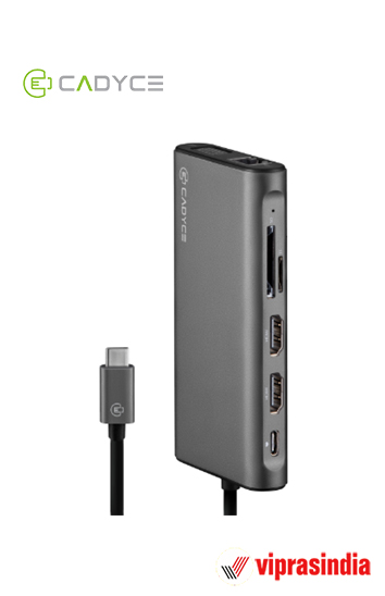 Docking Station USB-C Dual HDMI & VGA CA-2HDVG