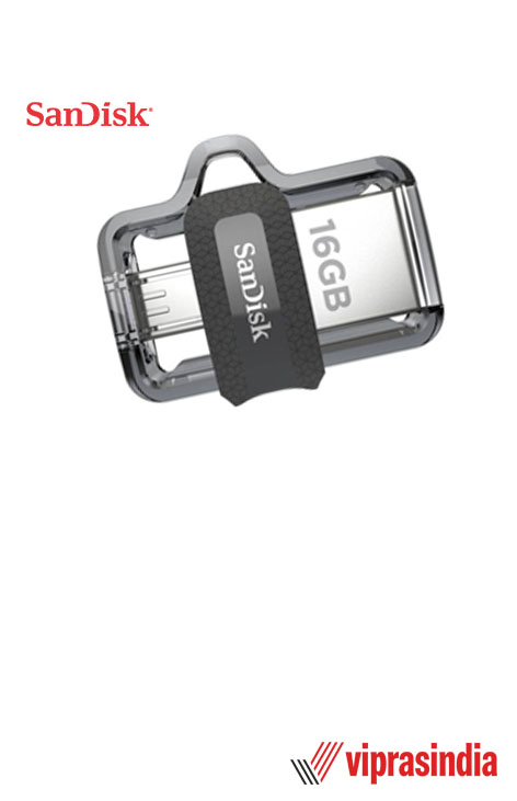 SanDisk  Dual 16GB USB 3.0 OTG Pen Drive