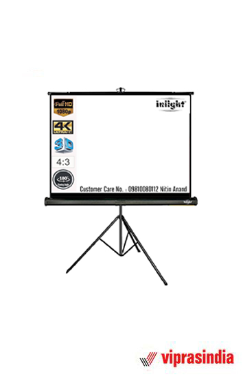 Projector Screen 6x8 Tripod With Stand 