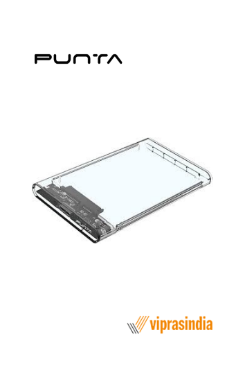 SSD / HDD PUNTA 2.5 USB -3.1 Type-C White