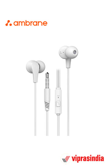 Earphones  Wired  Ambrane Ep-56