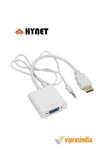 Cable Hynet HDTV to VGA converter with Audio White