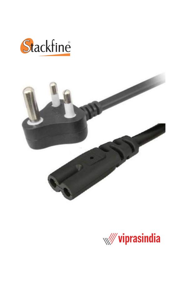 Power Cable Two Pin Stackfine 1.5 Meter