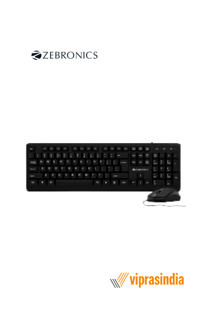Keyboard & Mouse Zebronics ZEB Judwaa 950 Combo