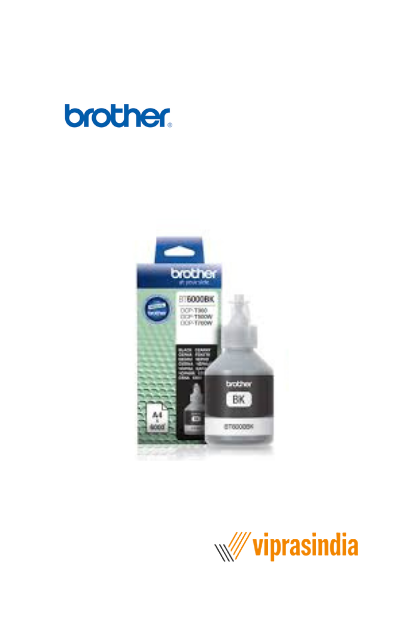 Brother Ink Bottle Black  BT-6000BK