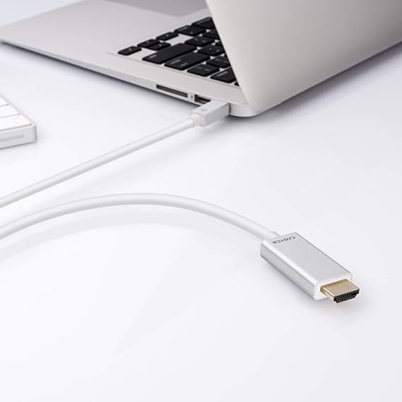 Cadyce Mini DisplayPort to HDMI Cable with Audio CA-ADPHDC(2m)