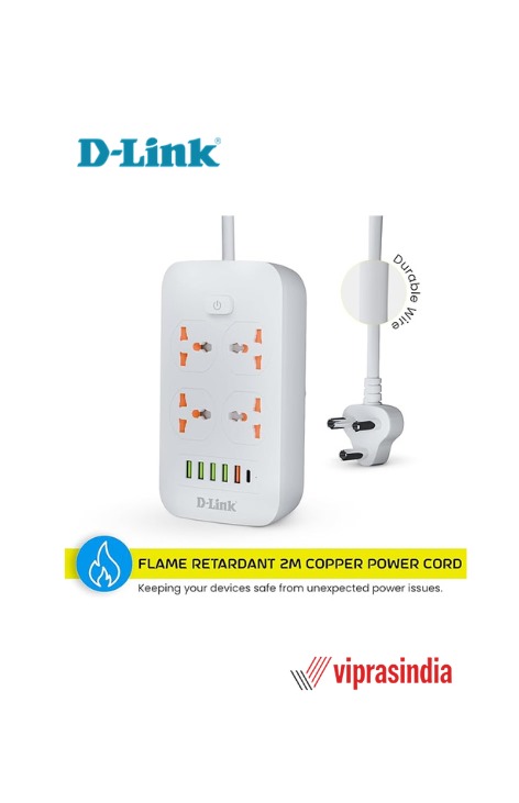 Power Strip with 4 Universal Sockets D-Link DPA-F451 