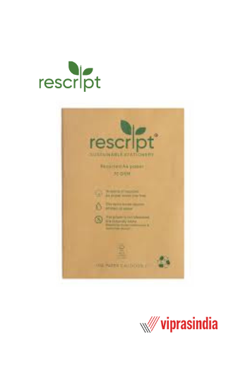 Paper Recycled Rescript A5 , 100% Recycled , Eco-Friendly	