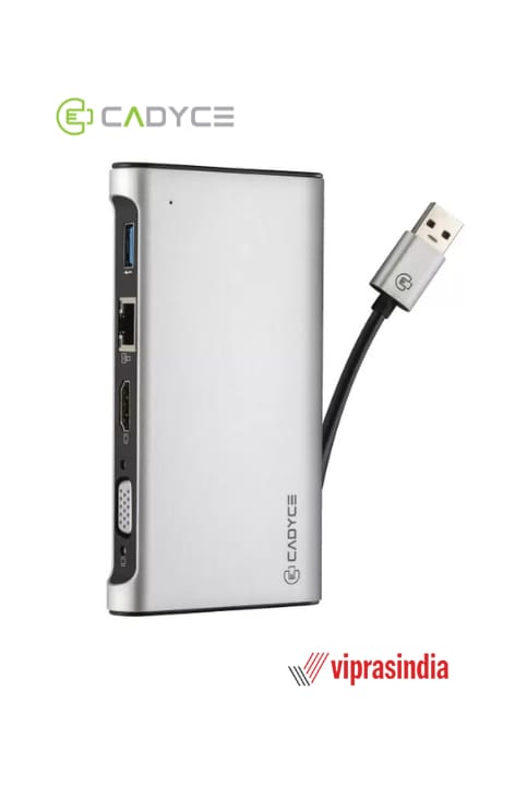  Cadyce USB 3.0 Travel Docking Station CA-U3TDS