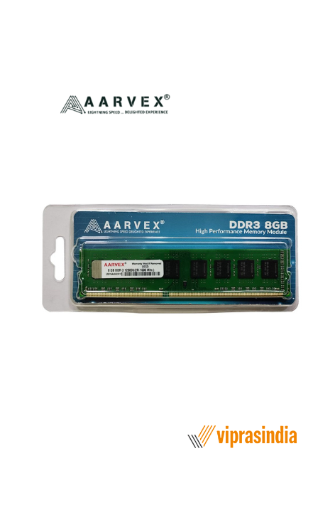 Desktop Ram Aarvex DDR3 4 GB 1600mhz 2r (16 Chip)