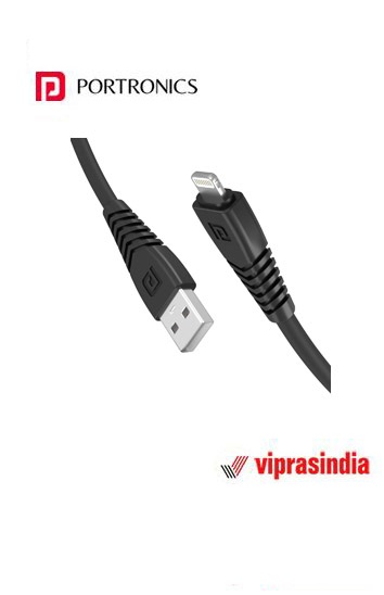 USB cable Portronics Konnect Core POR 655 8 Pin 