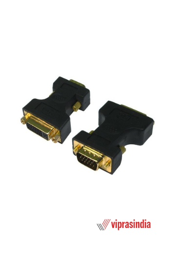 Converter VGA Male to DVI 24+5 Pin Female Converter 