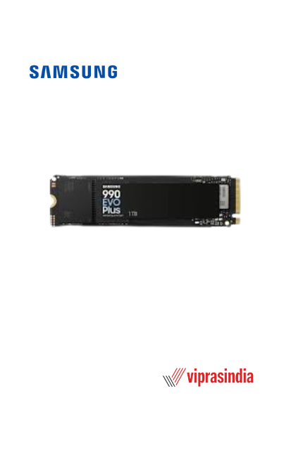 SSD SAMSUNG 990 EVO PLUS M.2 NVME 1TB MZ-V9S1T0BW [Seq Read upto 7150 Mb/s ]  