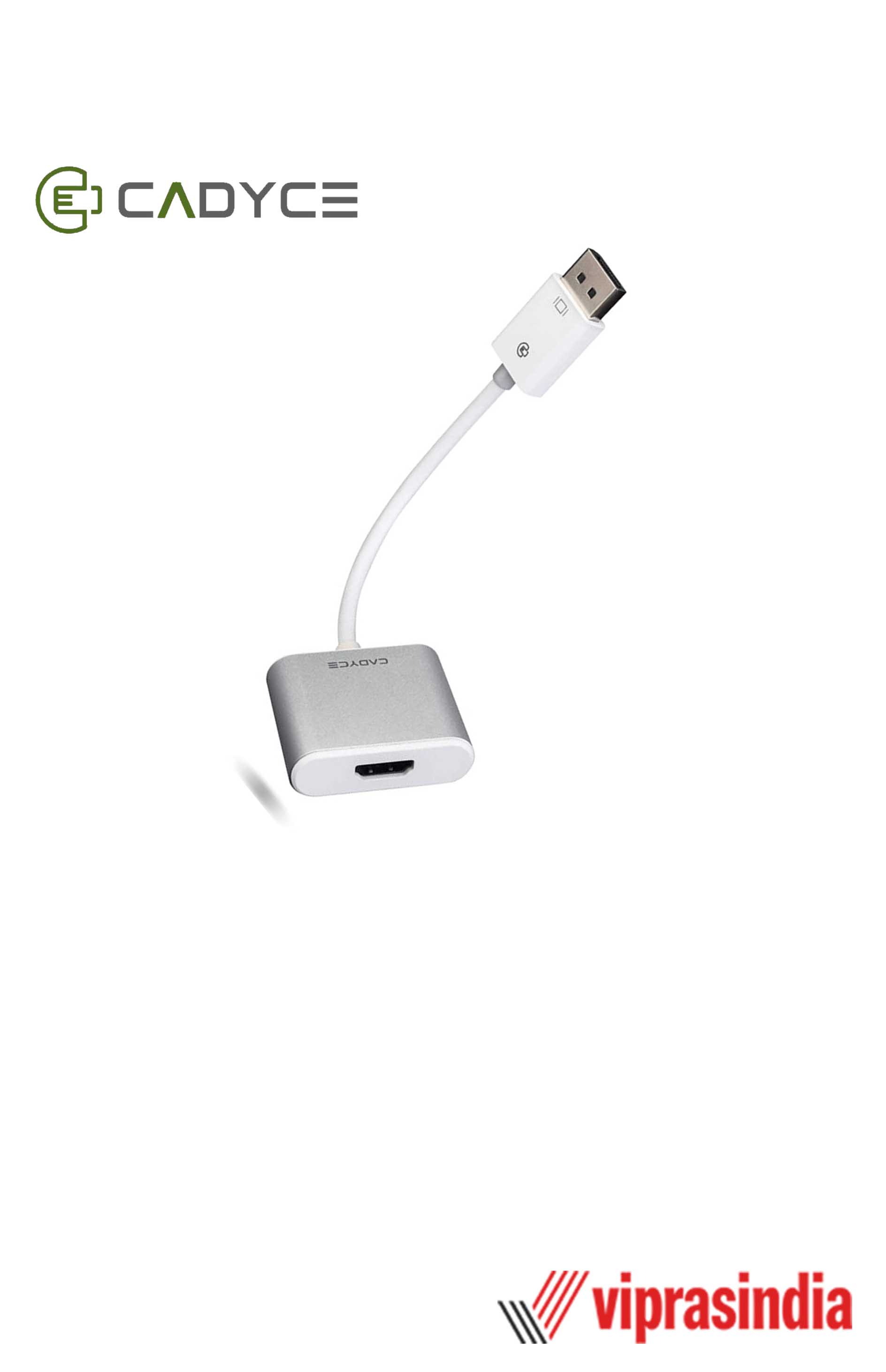 Cadyce DisplayPort to HDMI Adapter with Audio CA-DPHDMI
