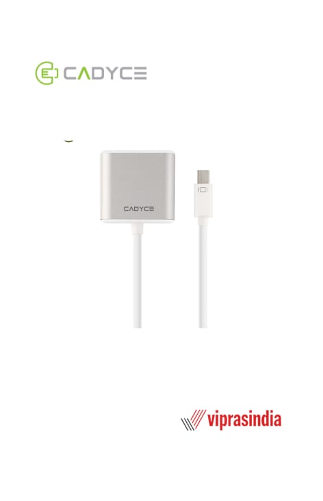 Cadyce Mini DisplayPort to VGA Adapter CA-MDVGA