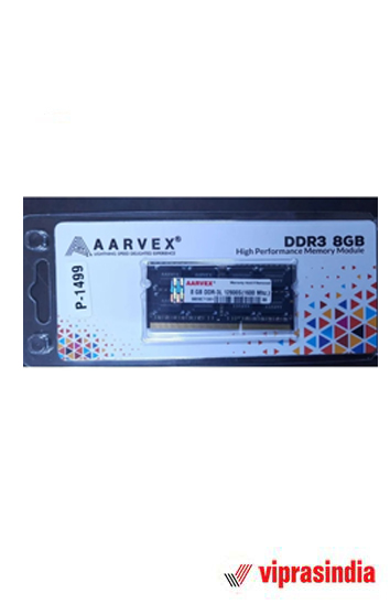 Laptop Ram Aarvex 8GB DDR3 1600mhz