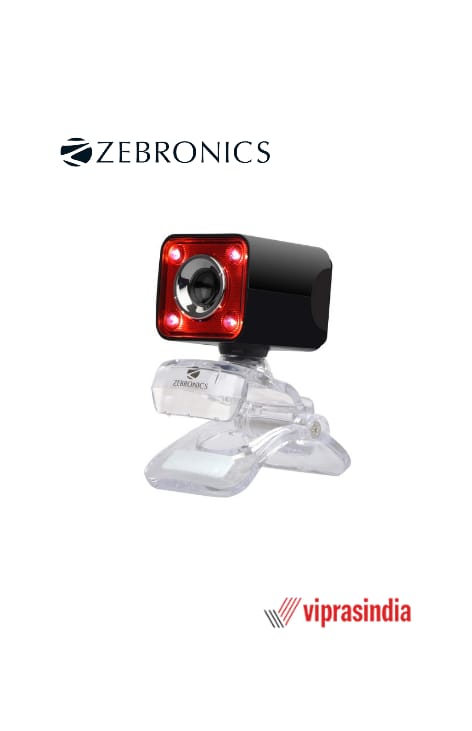 Webcam Zebronics Crystal Pro