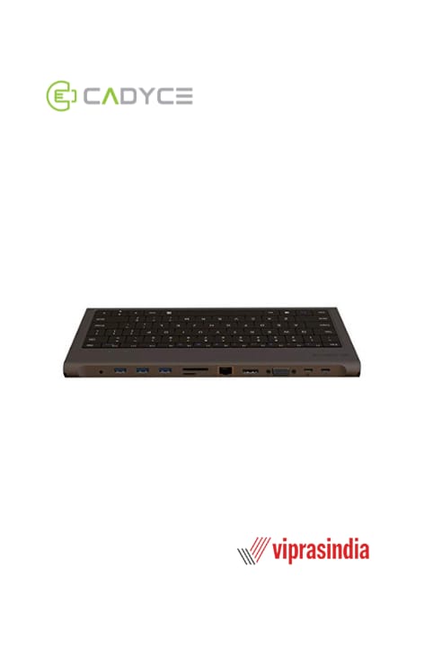 Cadyce USB-C™ Keyboard & Docking Station (CA-KBDS)