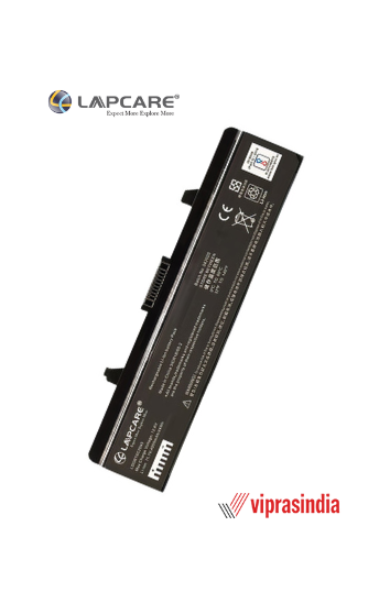 Laptop Battery  Lapcare  For Dell 1520 6C LDOBT6C1568
