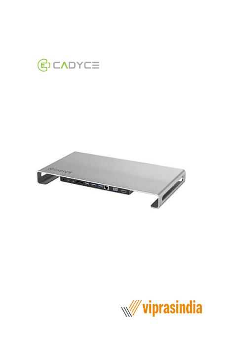 Cadyce Desktop Docking Station USB-C CA-DDS