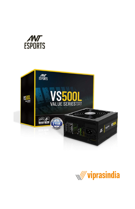 Power Supply  Ant Esports  VS500L (SMPS)