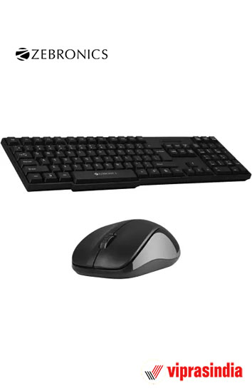  Keyboard Mouse Wireless Combo Zebronics ZEB-COMPANION 107