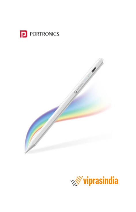 Pencil Glide Portronics POR 2757 White 