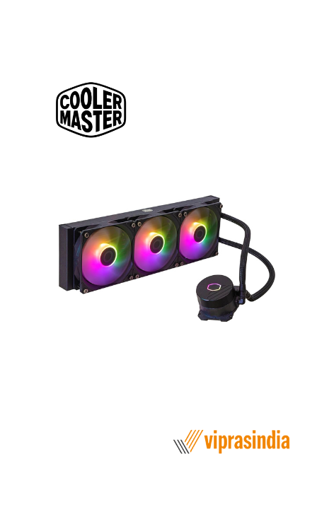  CPU Liquid Cooler ML360L Core ARGB Cooler Master