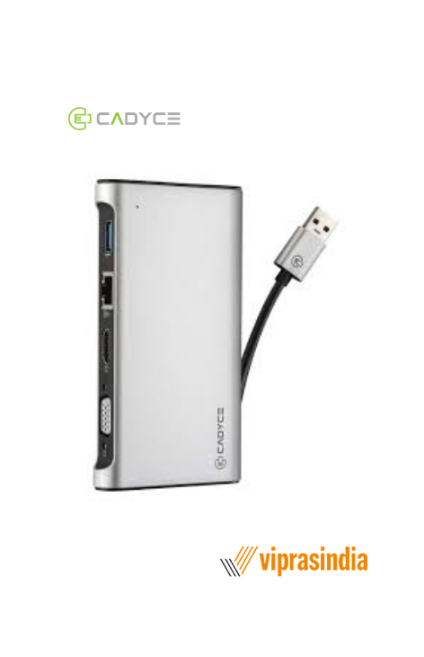  Cadyce USB 3.0 Travel Docking Station CA-U3TDS