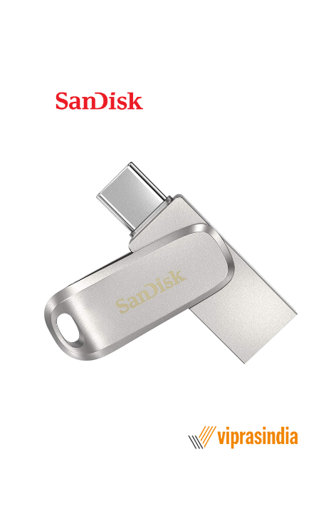 Pen Drive SanDisk Ultra Dual Luxe USB Type C Flash Drive 256GB