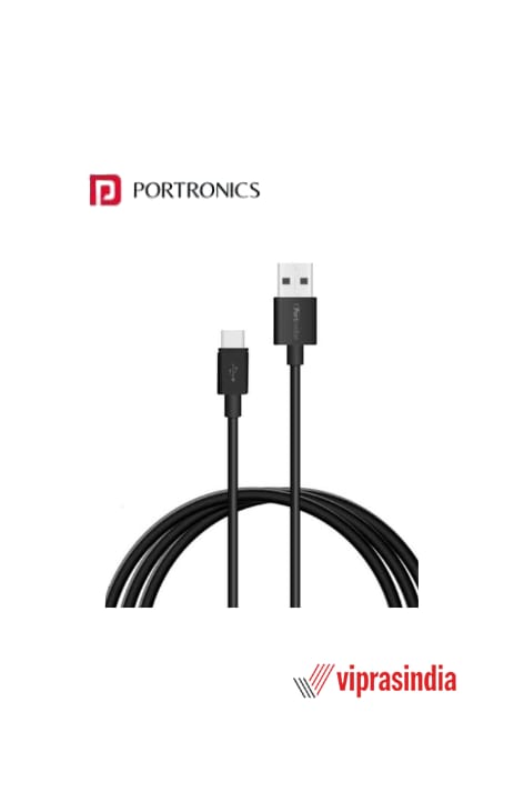 Cable Portronics Konnect Core Plus POR 1086 Type-C 2mtr