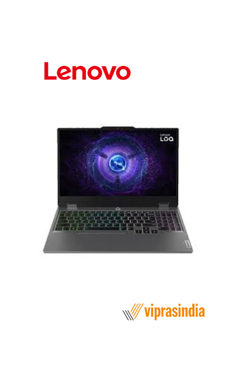 Laptop Lenovo 83GS00PJIN-- CPU Intel Core i5-12450HX, Ram 16GB(2x 8GB), SSD 512GB, Graphics RTX™ 3050 6GB, LED Screen 15.6inch IPS 300nits 144Hz, Backlite Keyboard White, AI-Powered Gaming PC, Colour Luna Grey, Windows 11, Office Home 2024