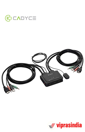 Cadyce  2 Port HDMI USB KVM Switch CA-HDK200
