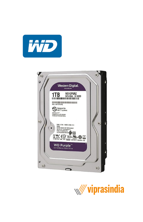 Hard Drive WD 1TB Purple Surveillance Sata