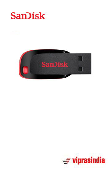 Pen Drive Sandisk Cruzer Blade USB 2.0 Flash Drive 16GB