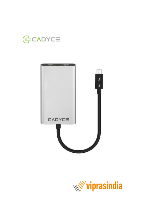 Thunderbolt to Dual HDMI Adapter Cadyce CA-T3HD