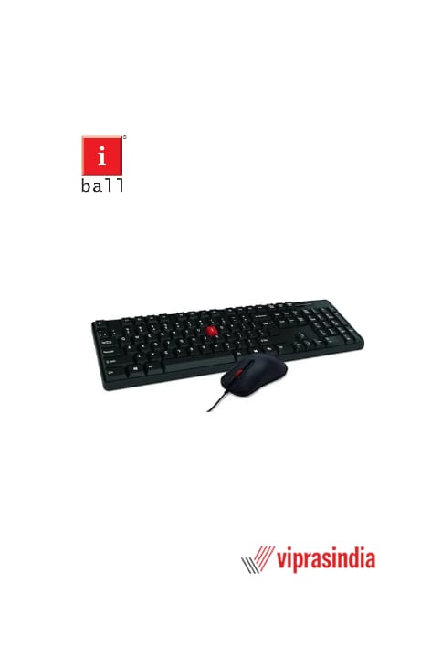 Keyboard and Mouse iball Stylex Comboset 
