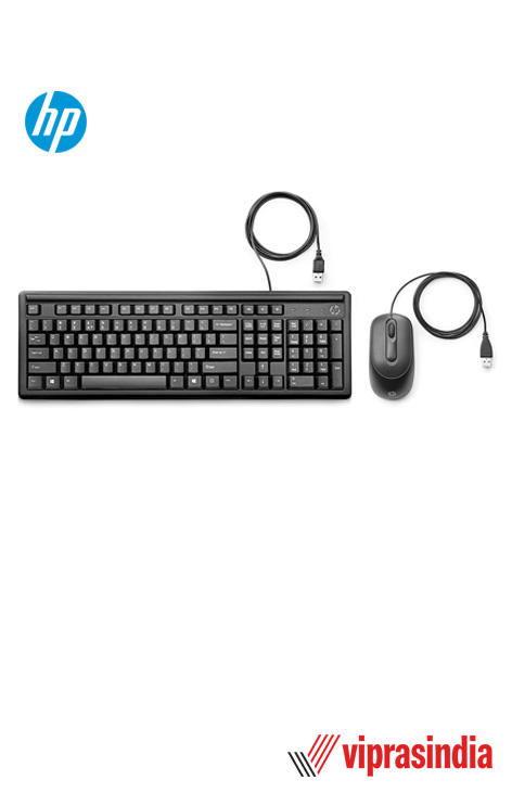 Wired Keyboard and Mouse HP 160 (6HD76AA)