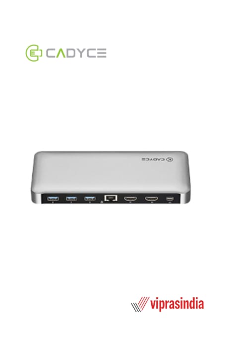 Docking Station USB-C Thunderbolt 3 Cadyce CA-C3PDS