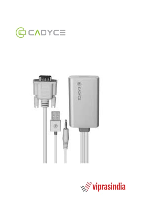 Cadyce VGA to HDMI Adapter with Audio CA-VHDMI