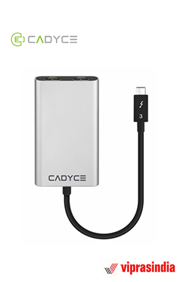 Thunderbolt to Dual HDMI Adapter Cadyce CA-T3HD