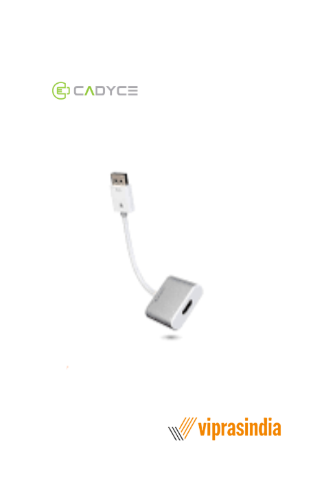 Cadyce HDMI to 4K DisplayPort™ Adapter with Audio (CA-HDP4K)