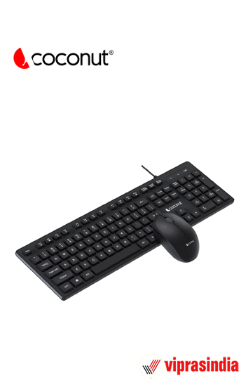 Keyboard and Mouse Coconut Mango Wired K25 + M25 USB 