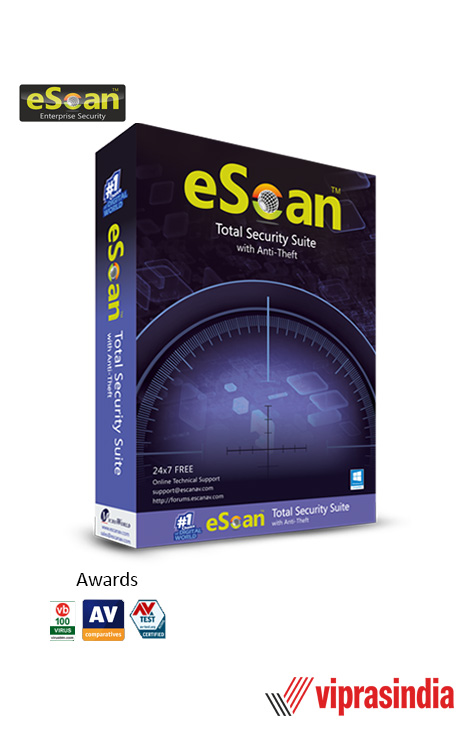Total Security Suite eScan 1 PC 1 Year