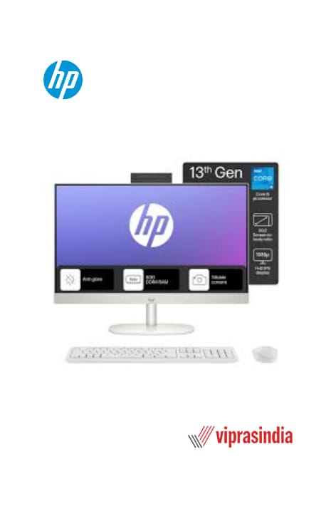 Desktop HP All-in-One PC 24-cr0477in Intel® Core™ 13th Generation i5 processor 