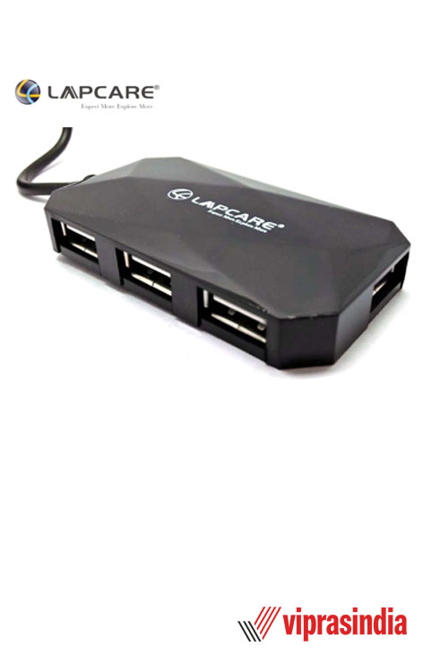 USB HUB  LAPCARE 4 Port USB 2.0  LHB 018+