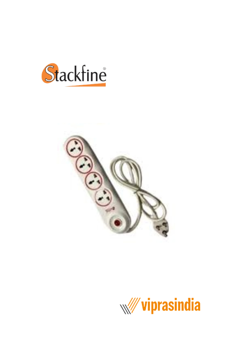 Extension Socket Stackfine GI-082A  (1.5 Meter Cable)